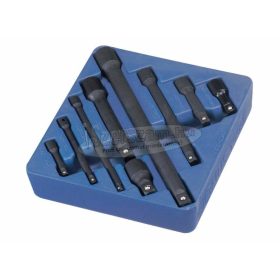   GENIUS TOOLS toldószár, gépi készlet 9 részes 1/4"+3/8"+1/2" IE-2349