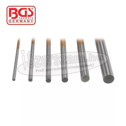 BGS TECHNIC Csapkiütő készlet 6 részes 200mm 3-10mm 1655