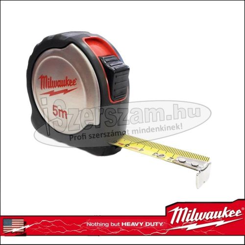 MILWAUKEE Mérőszalag 5m x 19mm Fémházas 4932451638