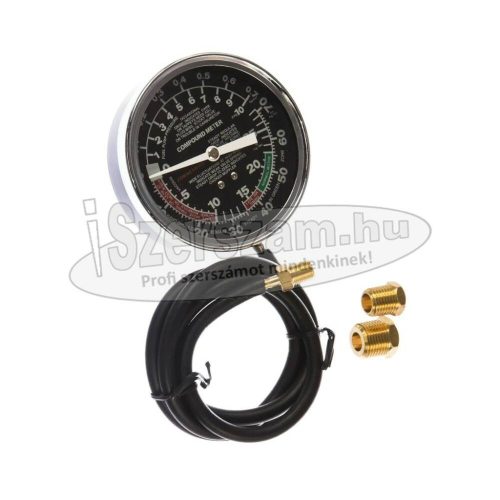 JONNESWAY TOOLS Vákuum mérő és AC pumpa mérő óra-manométer AR020019