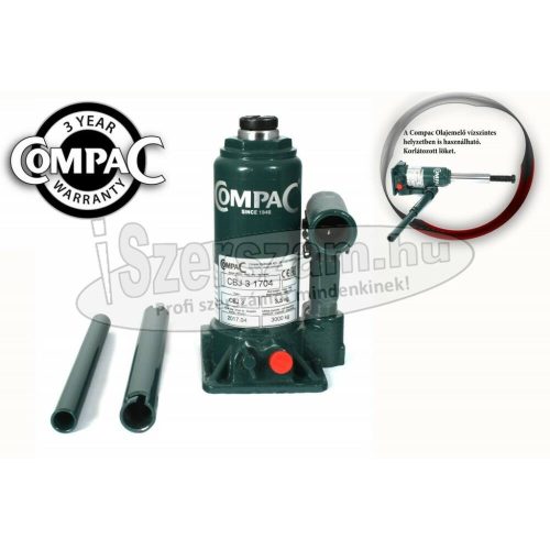 COMPAC HYDRAULIK Olajemelő 3 tonnás Compac CBJ 3