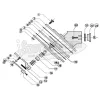 CLEMCO INTERNATIONAL Homokfúvó géphez FSV komplett homok szabályozó szelep 11/4" 02427D