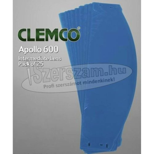 CLEMCO INTERNATIONAL Homokfúvó géphez védősisak Apollo 600 tartozék 25 részes középlemez 04373I