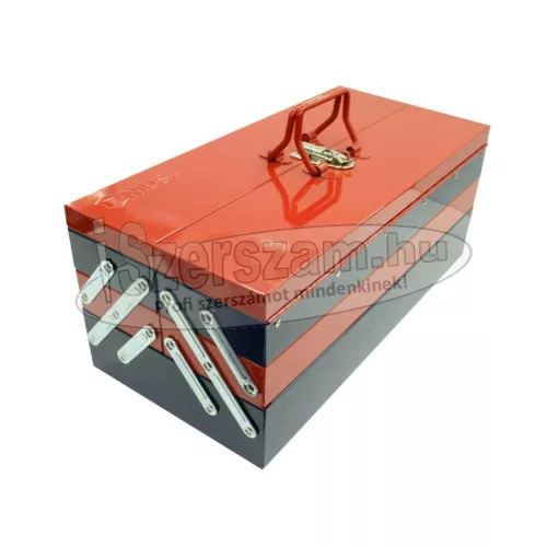 GENIUS TOOLS Szerszámos láda harmónika 5 rekeszes TS-125