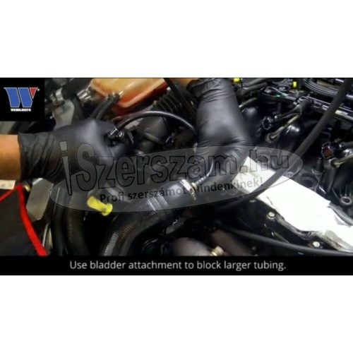 WELZH WERKZEUG Füstdiagnosztikai szivárgáskereső gép, gépjárműipari füstgenerátor készlet 2754-WW