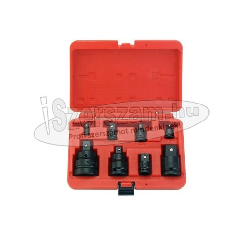 GENIUS TOOLS Légkulcs átalakító adapter készlet 8 részes 1/4"-3/8"-1/2"-3/4"-1" IA-288B