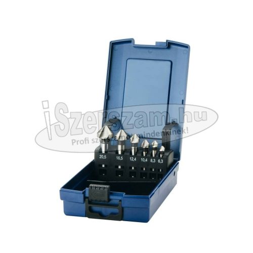 MAKITA Kúpsüllyesztő készlet 6 részes 6,3-20,5mm HSS P-73592