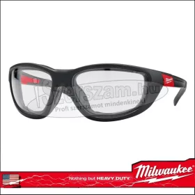  MILWAUKEE Védőszemüveg prémium átlátszó lencse+szövettok EN166 4932471885