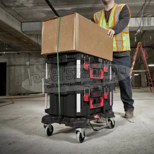 MILWAUKEE Packout Lapos gurulós kocsi, 610x480x190mm 113kg 4932471068