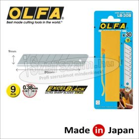 OLFA Penge tördelhető 18mm 30db ezüst LB-30B