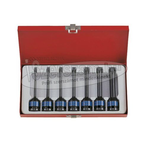 KING TONY Légkulcsfej készlet 1/2" torx 7 részes 4467PP