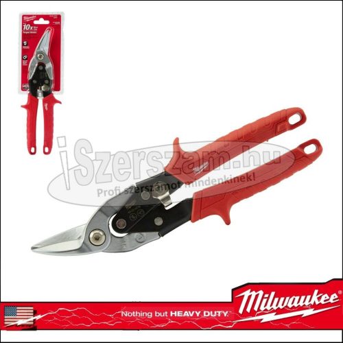 MILWAUKEE Lemezvágó olló, balos 260mm 0,6-1mm 48224510