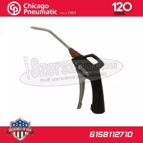   CHICAGO PNEUMATIC Lefújó pisztoly profi, hajlított Hosszított 6158112710