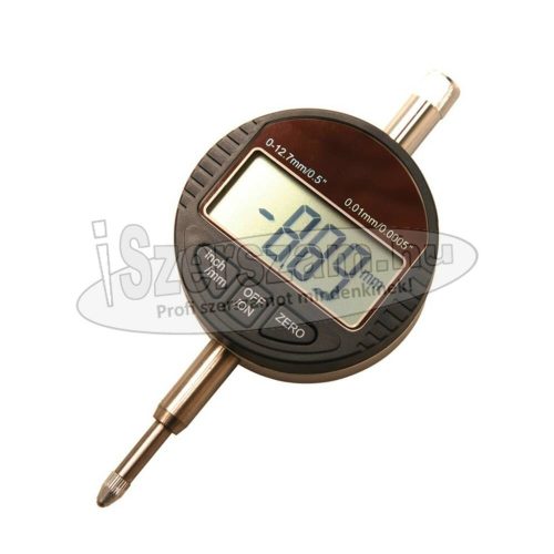 BGS TECHNIC Indikátor óra, csapos mérőóra DIGITÁLIS 0-12,7mm 0,01mm 1938-2