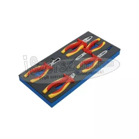   BGS TECHNIC Fogókészlet 5 részes (oldalcsípő, kábelblankoló, kombinált, telefon) 4132