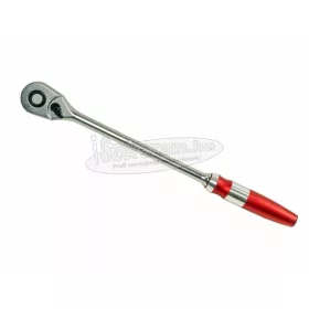   GENIUS TOOLS Crowa racsnis kulcs 1/2" 100 fogas 415mm, alumínium markolat 484100L