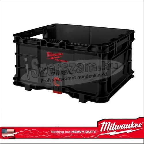 MILWAUKEE Szerszámos láda, 470x385x250mm PACKOUT Tároló láda nyitott 4932471724