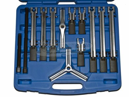 MLC-TOOLS Csapágylehúzó készlet 2 és 3 körmös, csúszószáras 25-130mm 13 részes MK6105