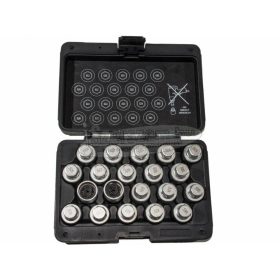   ELLIENT TOOLS Kerékőr/anyacsavar kulcs készlet Volkswagen típusú gyári 20 részes AT6056