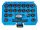 MLC-TOOLS Kerékőr/anyacsavar kulcs készlet Audihoz 22 részes MK6146