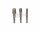 GENIUS TOOLS Adapter készlet fúrógéphez - csavarbehajtóhoz 1/4"-3/8"-1/2" - BE-2343P