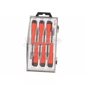   GENIUS TOOLS Csavarhúzó készlet mini műszerész 6 részes csillag-lapos TL-506