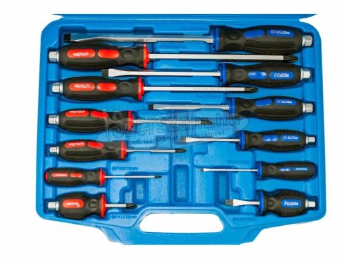 MLC-TOOLS Csavarhúzó készlet üthető 12 részes MK6125