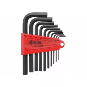 GENIUS TOOLS Imbuszkulcs készlet 10 részes HK-010M