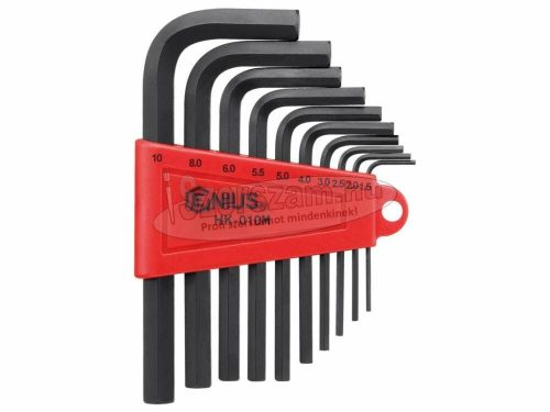 GENIUS TOOLS Imbuszkulcs készlet 10 részes HK-010M