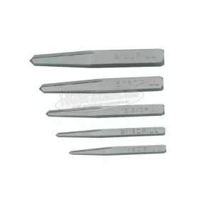   GENIUS TOOLS Csavarkiszedő - törtcsavar kihajtó készlet 5 részes 3-9mm - kúpos AT-EX5
