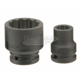   GENIUS TOOLS Légkulcsfej 1/2" 12 lapú, normál 32mm 453832