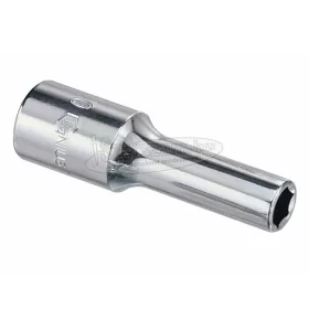   GENIUS TOOLS Dugókulcs crowafej 1/2" 6 lap hosszú 8-32mm