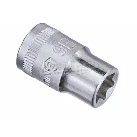   GENIUS TOOLS Dugókulcs crowafej 1/2" belső torx E10-E24x38mm