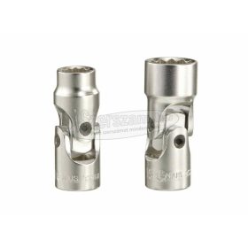 GENIUS TOOLS Dugókulcs crowafej 3/8" csuklós 10-19mm