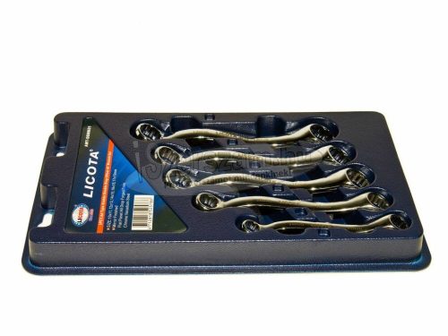 LICOTA TOOLS Csillag-csillagkulcs készlet hajlított 5 részes SPEC, 10-19mm AWT-DBMK01