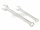 GENIUS TOOLS Csillag-villáskulcs 8mm 142mm - tükörpolírozott - 748208