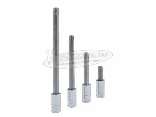 GENIUS TOOLS Rátűzőkulcs - crowa+bit 1/4" torx T9 208+6109