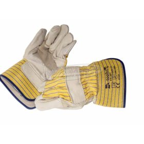   MLC-TOOLS Kesztyű hasított marhabőr 10,5-es XL Sárga EN4143 - EM1400BC105