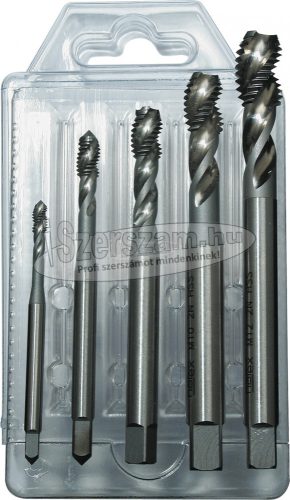 BUCOVICE TOOLS Gépi menetfúró készlet, HSS, 35° M4-M12 103 112