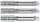 BUCOVICE TOOLS Kézi menetfúró készlet, HSS BSW7/32" 141 732