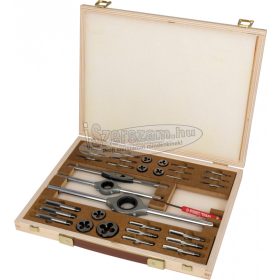   BUCOVICE TOOLS Kézi menetfúró, metsző készlet M3-M12 WS, hajtóvasakkal M1-D 310 128