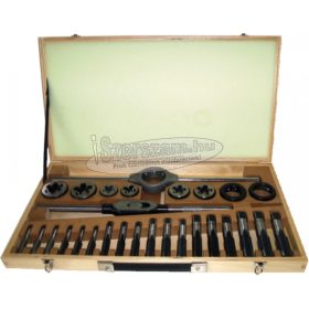   BUCOVICE TOOLS Kézi menetfúró, metsző készlet, HSS BSW1/2"-BSW1" hajtóvasakkal 341 100