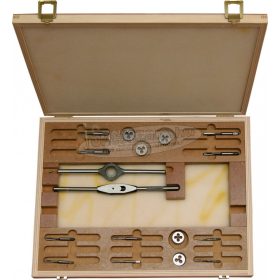   BUCOVICE TOOLS Kézi menetfúró, metsző készlet, WS UNF1/4"-UNF1/2" hajtóvasakkal 316 100