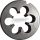 BUCOVICE TOOLS menetmetsző balos, terelőéles, DIN-EN 22568, HSS M24x3LH 280 240