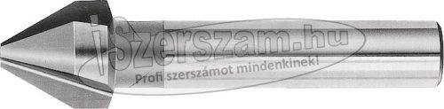 FROMM PRAZISION 60°-os hengeresszárú kúpsüllyesztő, 3 élű, K30F 25,00/6,3mm, L=71mm, szár=10mm, keményfém 771 C