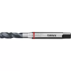   NAREX ZDANICE Gépi menetfúrók csavart hornyú, 40°, C, DIN371, H, Metrikus HSS-E, TICN, piros gyűrűs 2680 TICN