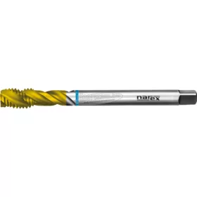   NAREX ZDANICE Gépi menetfúrók csavart hornyú, 40°, C, DIN376 Metrikus HSS-E, TIN, VA, kék gyűrűs 4260 TIN