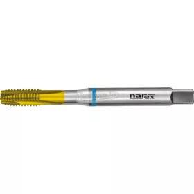   NAREX ZDANICE Gépi menetfúrók egyenes hornyú, B, DIN371, VA METRIKUS HSS-E, TIN, kék gyűrűs 1660 TIN