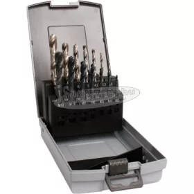   NAREX ZDANICE Gépi menetfúró+csigafúró készlet, M3-M12 HSS-E/HSS, 35°, C, 9910