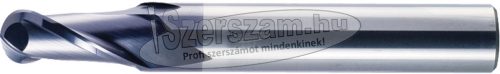 SCT Keményfém gömbvégű maró, 2 élű, DIN6527L, TIALN 12mm z=2, 83x22/12mm BLC2L12030B